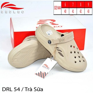 (Chính hãng) (Đặt tăng 1 size) Dép sục nam REDLEO DRL54, giày sục có lỗ thoáng khí, đi mưa rửa nước thoải mái nhẹ êm