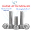 Bulong Lục Giác Chìm Đầu Trụ Inox 304 M8 (8 Ly) - Đủ Size 10mm Đến 120mm Chống Gỉ Cao Cấp
