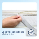 Nệm Topper Cao Su Thiên Nhiên Liên Á Bảo Hành 5 năm, Tăng Độ Êm Cho Nệm Cũ, Đạt Chuẩn ECO An Toàn — ảnh 6
