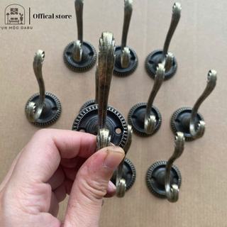 Combo 5-10 móc treo đồ kim loại gắn tường Oabu 6.1cm phong cách cổ điển vintage 15a