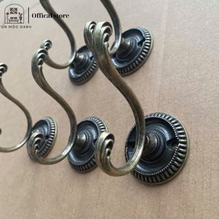 Combo 5-10 móc treo đồ kim loại gắn tường Oabu 6.1cm phong cách cổ điển vintage 15a