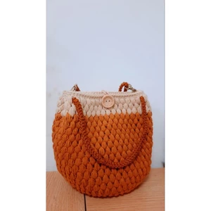 Túi hạt bắp đeo chéo/ túi xách len handmade