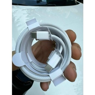 Bộ củ Dây Cáp Sạc Nhanh  Type-C cáp sạc bọc dù 1m Cho iphone 15 pro max promax phukienmk10