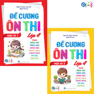 Sách - Đề Cương Ôn Thi Nhiều Môn Học Lớp 4