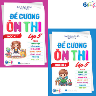 Sách - Đề Cương Ôn Thi Nhiều Môn Học Lớp 5