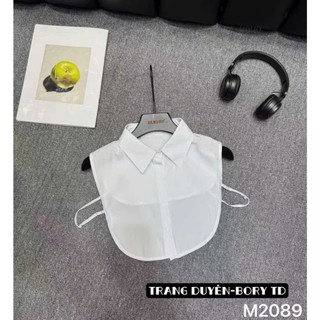 Cổ Sơ Mi Trắng Rời Nữ QCCC Cao Cấp