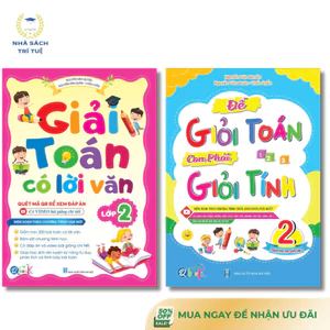 Sách - Combo Để Giỏi Toán Bé Phải Giỏi Tính Và Giải Toán Có Lời Văn Lớp 2