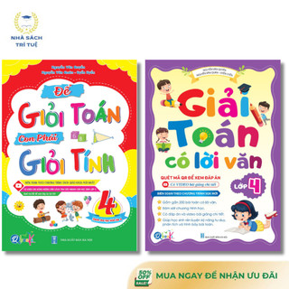 Sách - Combo Để Giỏi Toán Bé Phải Giỏi Tính Và Giải Toán Có Lời Văn Lớp 4