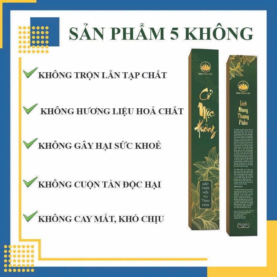 Nhang Cổ Mộc Hương – Hương liệu thuần khiết, an toàn cho sức khỏe, bảo tồn giá trị tâm linh Việt