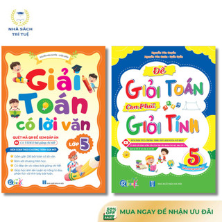 Sách - Combo Để Giỏi Toán Bé Phải Giỏi Tính Và Giải Toán Có Lời Văn Lớp 5
