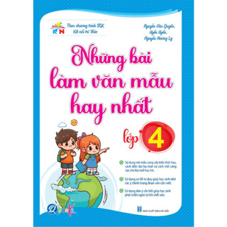 Sách - Combo Những Bài Làm Văn Mẫu Hay Nhất Và Để Giỏi Toán Bé Phải Giỏi Tính Lớp 4