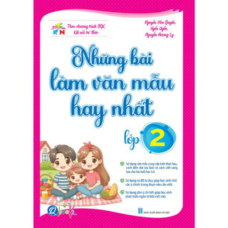 Sách - Combo Những Bài Làm Văn Mẫu Hay Nhất Và Để Giỏi Toán Bé Phải Giỏi Tính Lớp 2