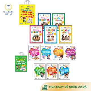 Sách - Combo Túi Trọn Bộ Toán Và Tiếng Việt Học Chuyên Sâu Học Đâu Chắc Đấy Lớp 1