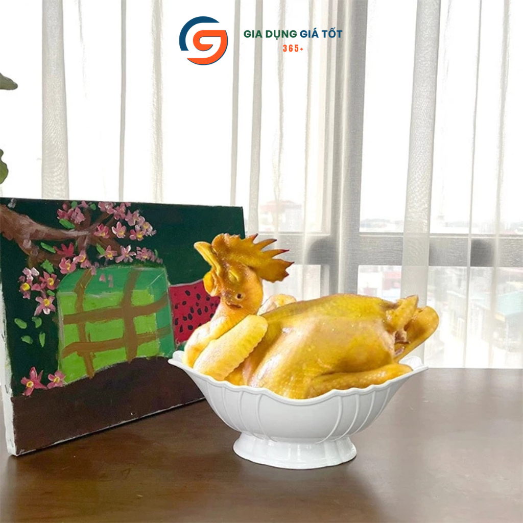 Bát đựng gà thắp hương, bát nhựa bày hoa quả mâm ngũ quả, bát đựng gà cúng trang trí mâm cỗ gia đình