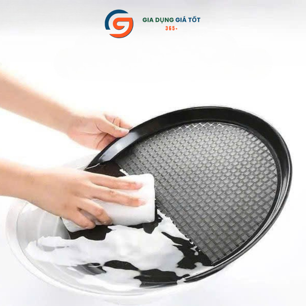 Khay nhựa chống trượt, khay đựng đồ ăn uống, khay bưng bê phục vụ bàn ăn gia đình, quán ăn, nhà hàng