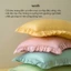 Vỏ gối Bèo Lụa Tencel Sen Đá Home Bedding 50x70 cm cao cấp trơn màu áo gối bao gối nằm 100% Lyocell