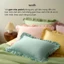 Vỏ gối Bèo Lụa Tencel Sen Đá Home Bedding 50x70 cm cao cấp trơn màu áo gối bao gối nằm 100% Lyocell