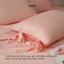 Vỏ gối Nơ Lụa Tencel Sen Đá Home Bedding 50x70 cm cao cấp trơn màu, áo gối bao gối nằm 100% Lyocell