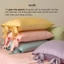 Vỏ gối Nơ Lụa Tencel Sen Đá Home Bedding 50x70 cm cao cấp trơn màu, áo gối bao gối nằm 100% Lyocell