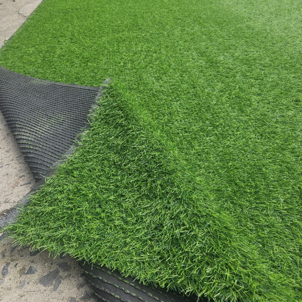 Combo 10m2 (2m x 5m) Thảm cỏ nhân tạo sợi 3cm đế cao su, trang trí sân vườn, sự kiện dán tường