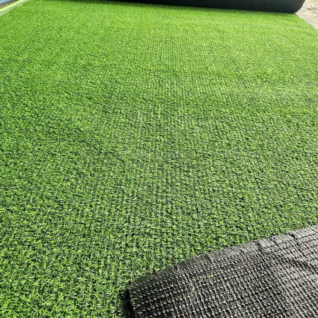 Combo 10m2 (2 x 5m) thảm cỏ nhân tạo sợi 2cm đế pu không bụi đen, trang trí sân vườn, trải sàn