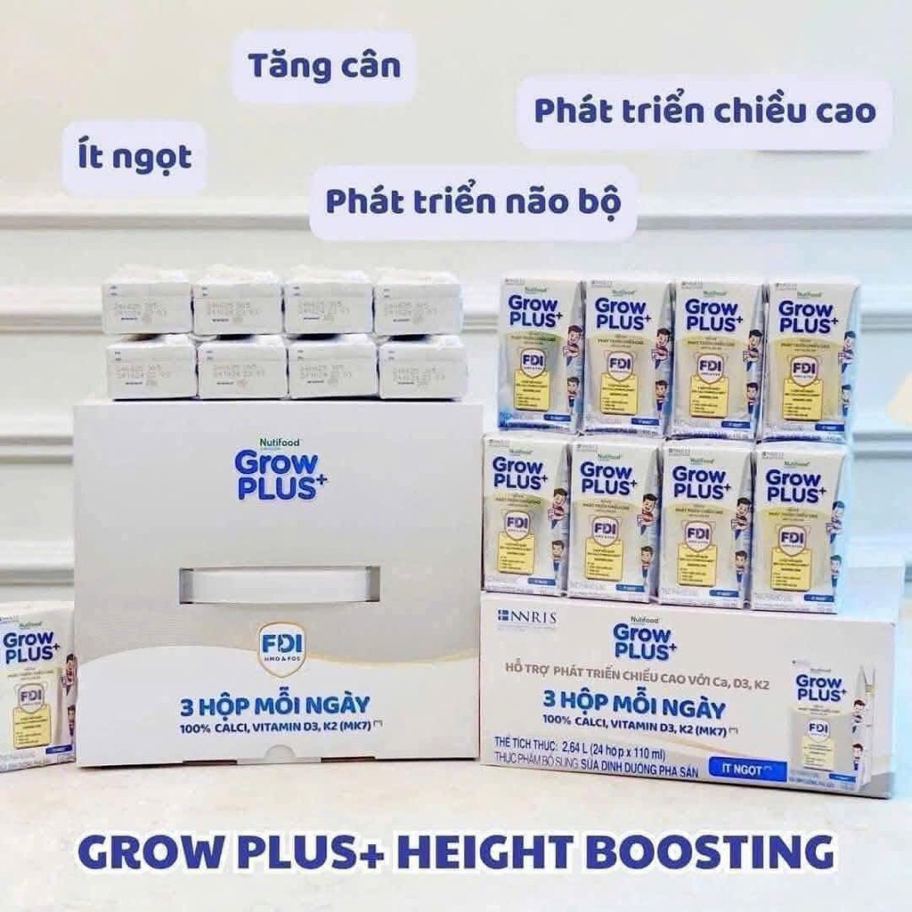 Sữa Grow Bạc Nutifood Cao Cấp