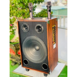 Loa KP-P12 1 Bass 30, 1 Trung, 1 Treble Âm Thanh Mạnh – Bass Sâu, Kết Nối Bluetooth - Usb, Sd Card.