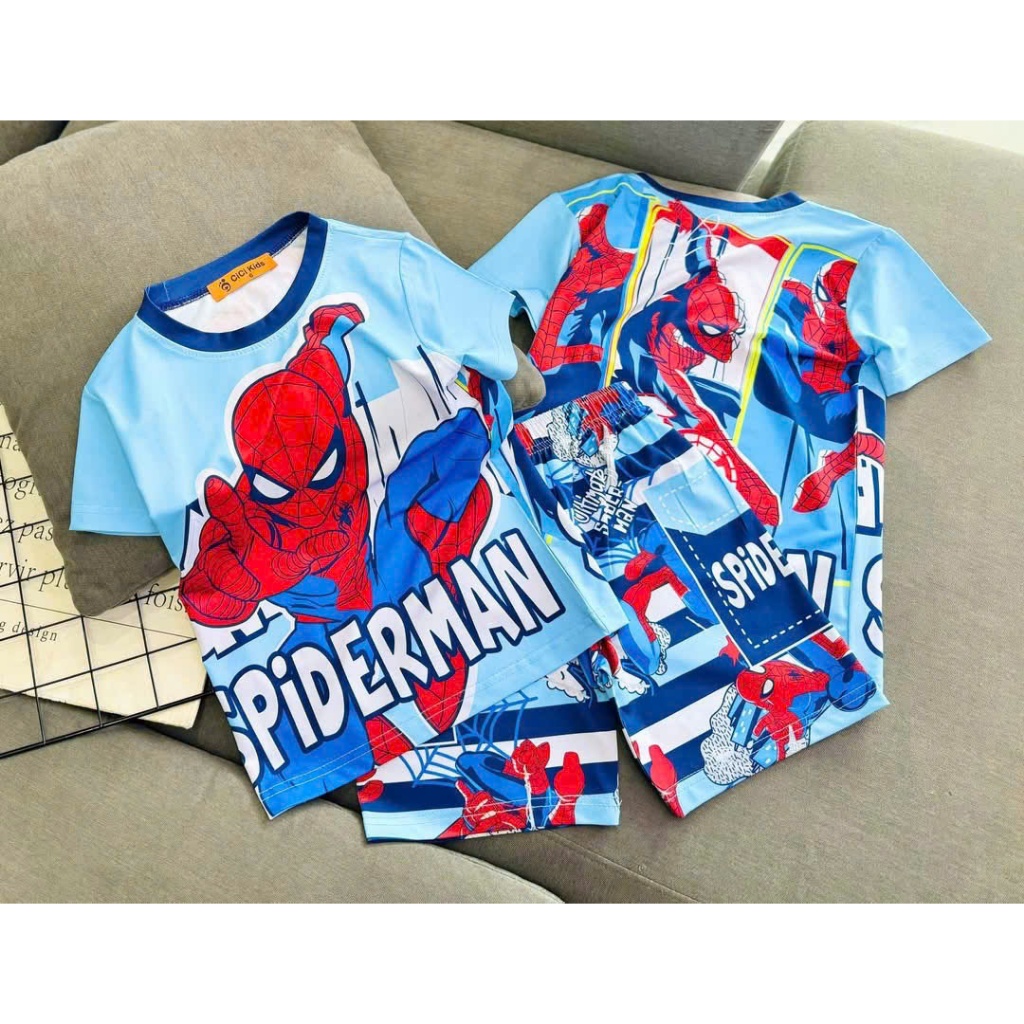 👕👖 ĐỒ BỘ BÉ TRAI – CHO BÉ THÊM CÁ TÍNH VÀ THOẢI MÁI 🌸 12-40kg 3DBTL152