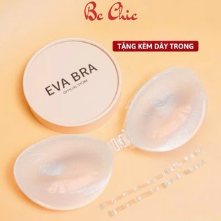 Áo silicon trong suốt C600 - Áo ngực vô hình chống thấm nước cài trước gom ngực tạo khe BC_CHIC LINGERIE