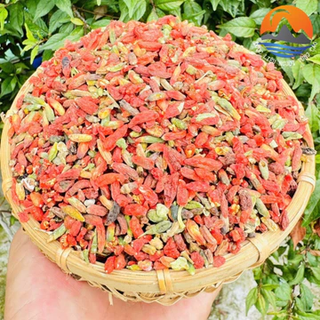 Trà kỷ tử đỏ hoang dã dãy núi Trường Bạch (500g, 1kg). Kỉ tử đỏ, câu kỷ tử sấy khô tăng đề kháng, bổ mắt, bổ gan