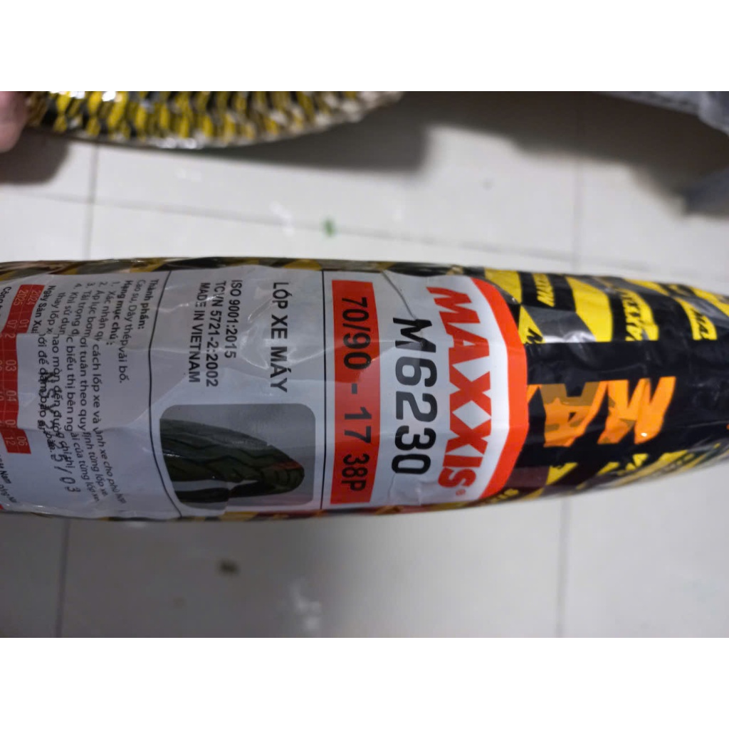 Vỏ Maxxis 70/90-17, 80/90-17 M6230 dành cho xe Sirius, Future125, Wave ...