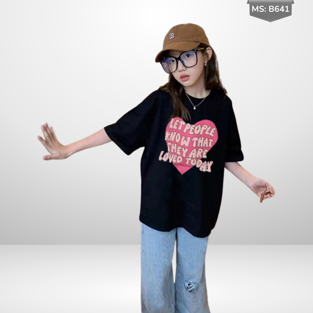 Áo Thun Ngắn Tay Cho Bé Trai, Bé Gái In Hình Năng Động, Cổ Tròn B641 | JJ Kids Fashion