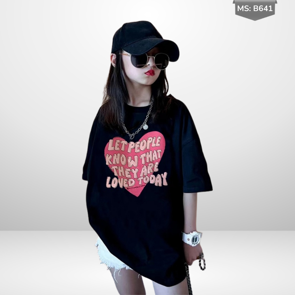 Áo Thun Ngắn Tay Cho Bé Trai, Bé Gái In Hình Năng Động, Cổ Tròn B641 | JJ Kids Fashion