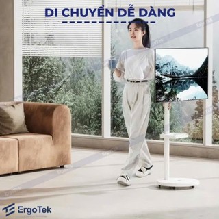 Giá Treo Màn Hình Máy Tính Di Động ErgoTek E2190 17 - 35 Inch - Giá Đỡ Màn Hình Có 4 Bánh Xe Di Chuyển Trên Sàn Nhà