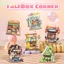CUTEBEE mô hình gỗ Cửa hàng nhỏ DIY ngôi nhà búp bê Quà tặng trang trí sáng tạo tự làm