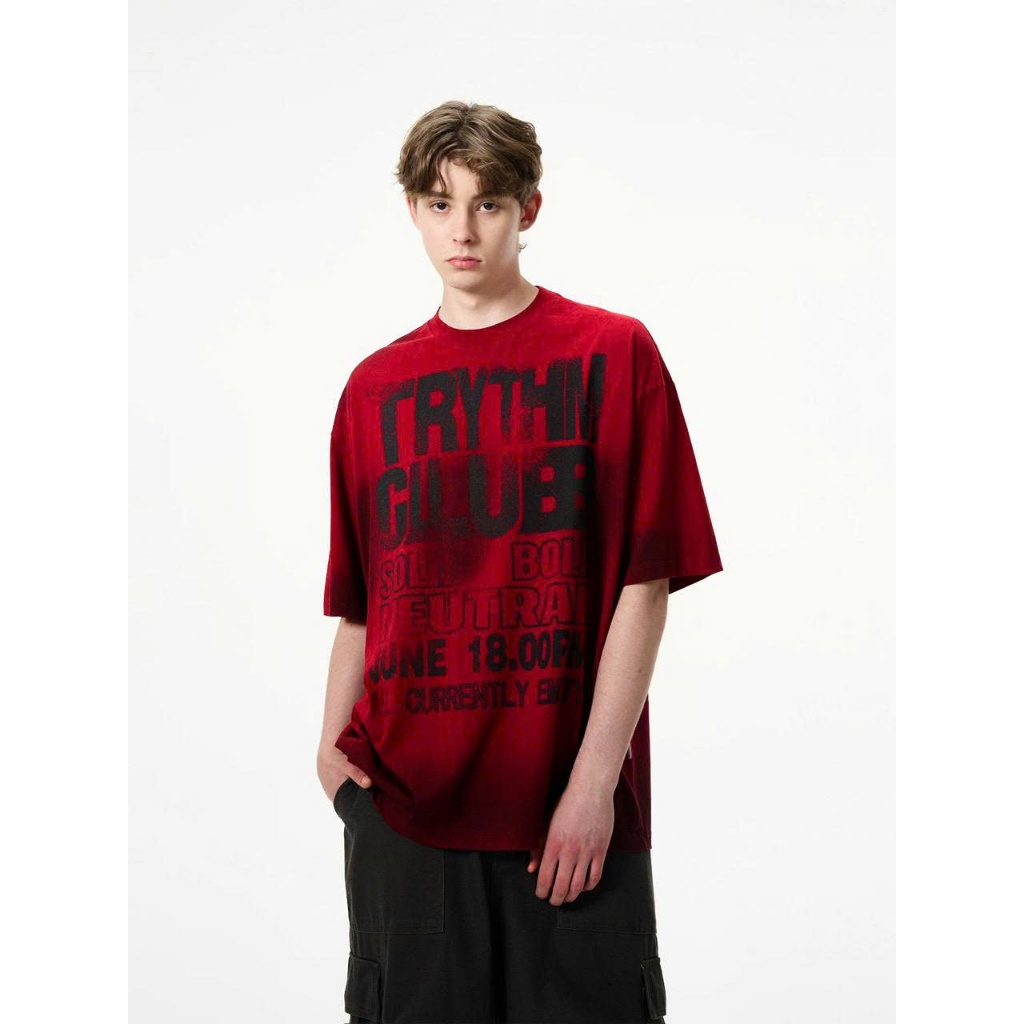 Áo thun Stee Cổ tròn TRYH2 Localbrand ICVCVNI Unisex Cotton