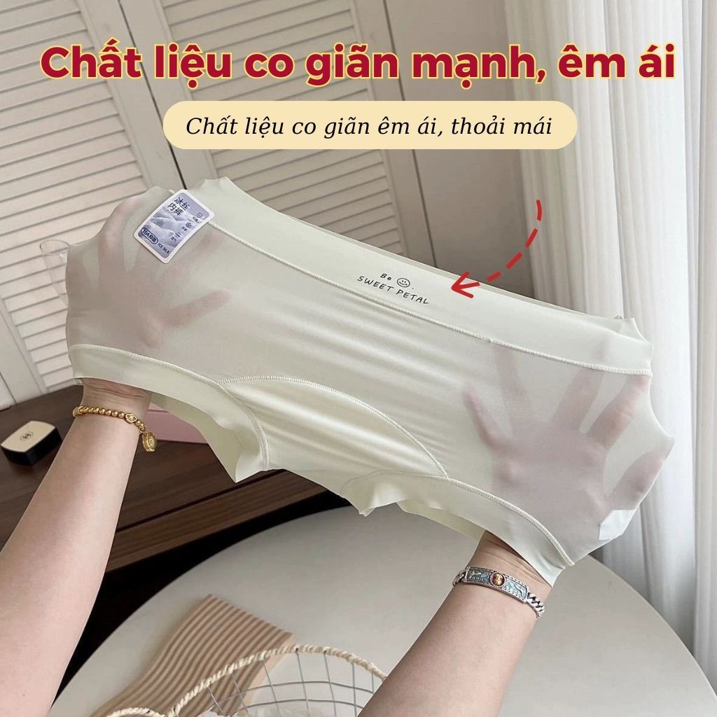 SET 5 Quần lót boxer nữ dáng đùi su cao cấp cạp cao tôn dáng viền mỏng nhẹ tàng hình L5422
