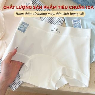 Hộp 5 quần lót nữ su cao cấp mềm mại - Quần chíp nữ đáy rộng không cộm cạp cao tôn dáng DEVARI L5422