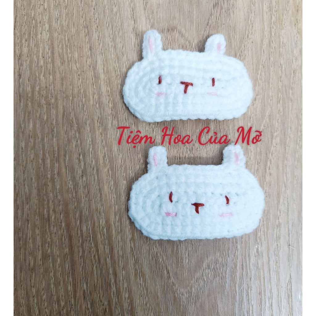 Kẹp Tóc Thỏ Cà Rốt Xinh Xắn , Kẹp Tóc Len Handmade