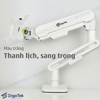 Giá Treo Màn Hình Máy Tính Gắn Bàn ErgoTek EZ100 27" - 40" - Tay Arm Đỡ Màn Hình [ Cao Cấp Hơn NB F80 ]