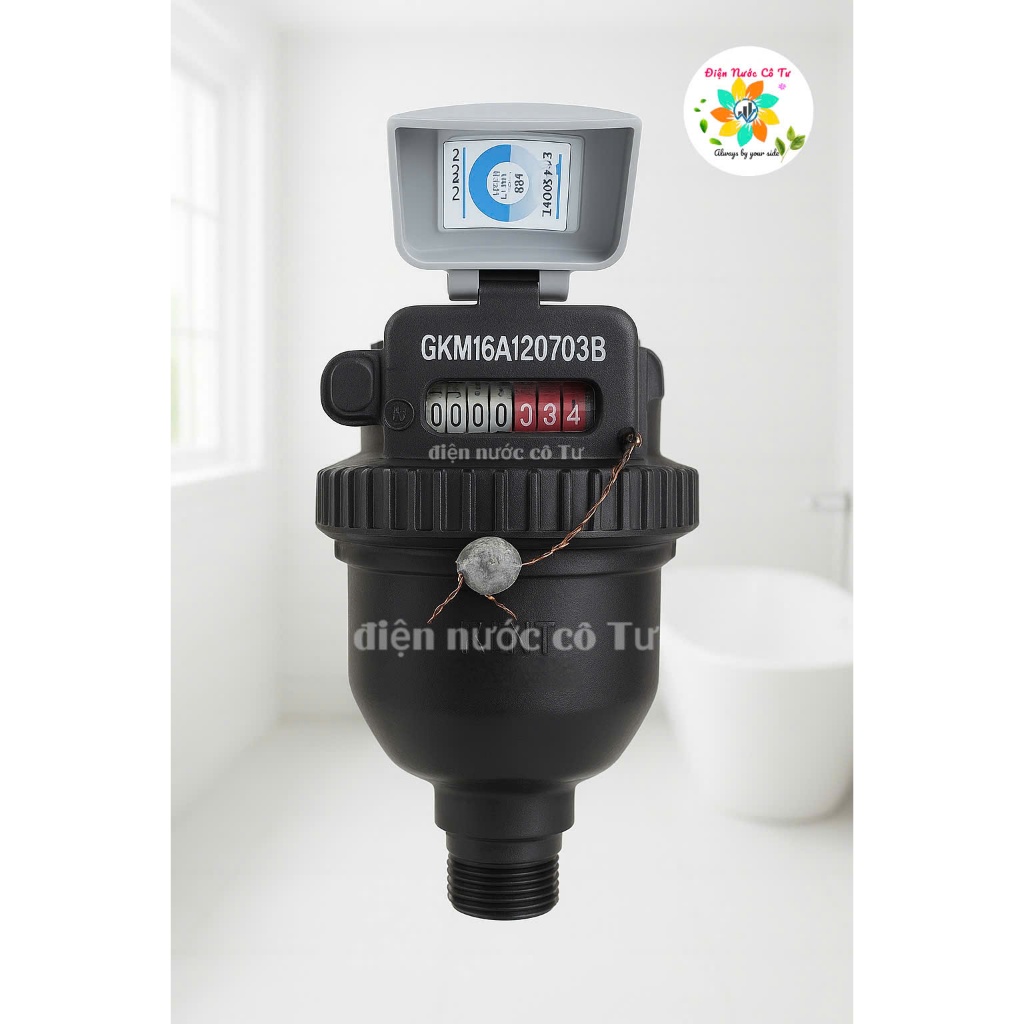(KENT nhựa) Đồng hồ nước cao cấp George Kent Malaysia DN15 - đồng hồ ...