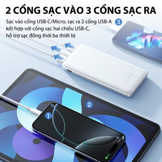 [Chứng nhận 3C] Pin sạc dự phòng RT180s 10000mAh ROBOT chính hãng bảo hành 12 tháng