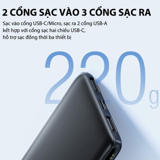[Chứng nhận 3C] Pin sạc dự phòng RT180s 10000mAh ROBOT chính hãng bảo hành 12 tháng