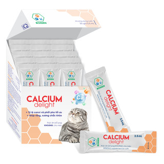 Canxi Cho Mèo Dạng Nước - Bossen Calcium Delight for Cat Bổ Sung Canxi Khoáng Cho Mèo