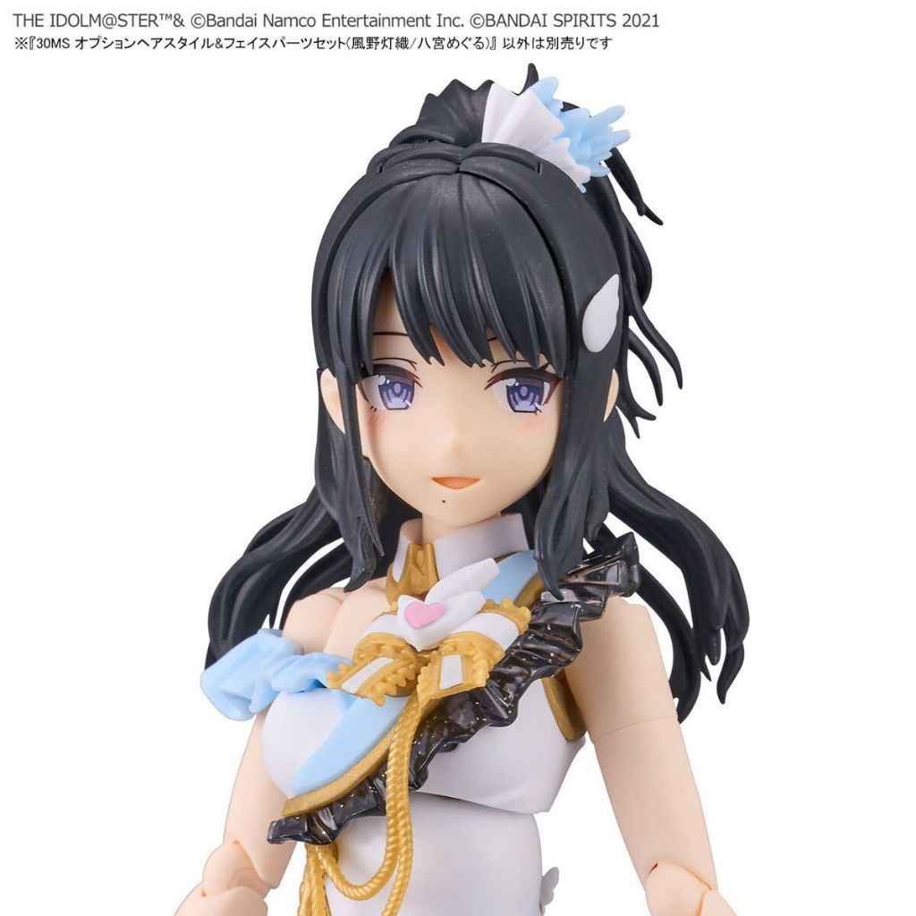Mô Hình Lắp Ráp Phụ Kiện 30MS Option Hair Style & Face Parts Set (Hiori Kazano/Meguru Hachimiya) (New Seal)