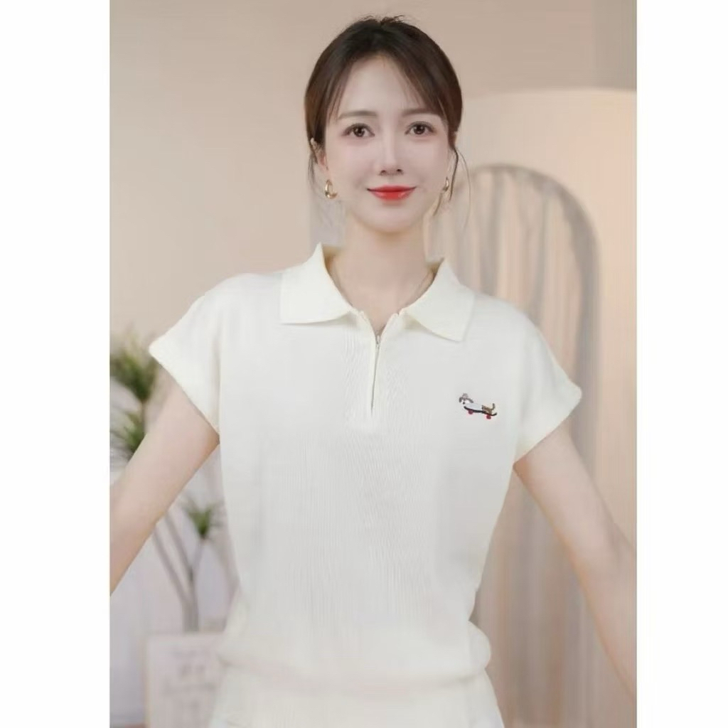 Áo len mongtogi QC,áo len dệt kim nữ tay hến hàng thanh lý mới hoạ tiết đáng yêu size 45-55kg.