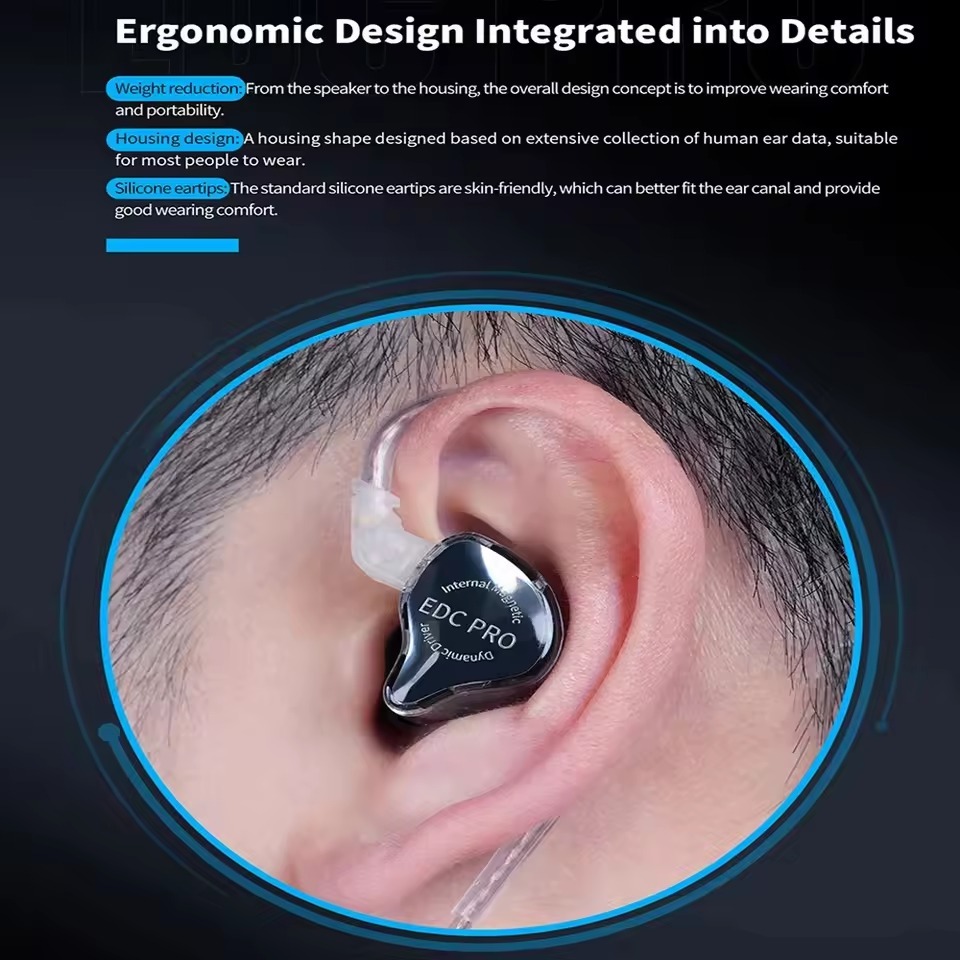 [Hỏa Tốc] Tai Nghe Có Dây IEM KZ EDC PRO | HIFI Chất Lượng Cao | Phù Hợp Cho Âm Nhạc Và Game Cao Cấp | TTKeyboard | BigBuy360 - bigbuy360.vn
