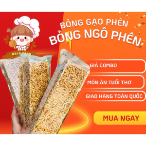 Combo 5 phên bỏng gạo, bỏng ngô tuổi thơ