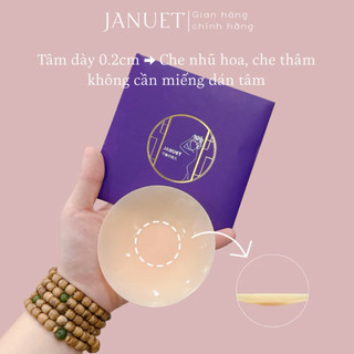 Miếng Dán Ngực Cao Cấp JANUET Premium Phiên Bản Đặc Biệt silicone hương thơm luxury