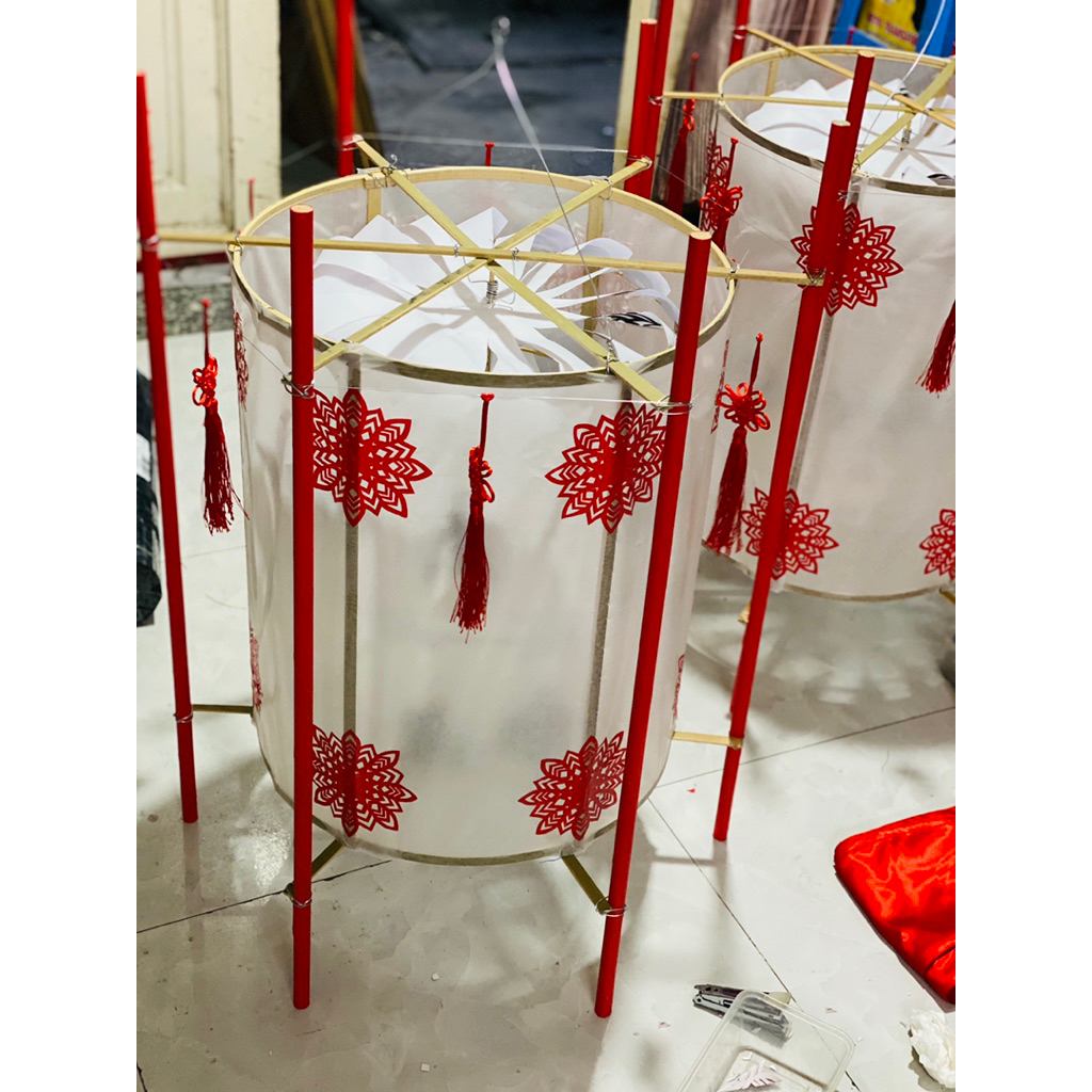 Khung và toàn bộ phụ kiện đèn kéo quân cao 70cm | BigBuy360 - bigbuy360.vn